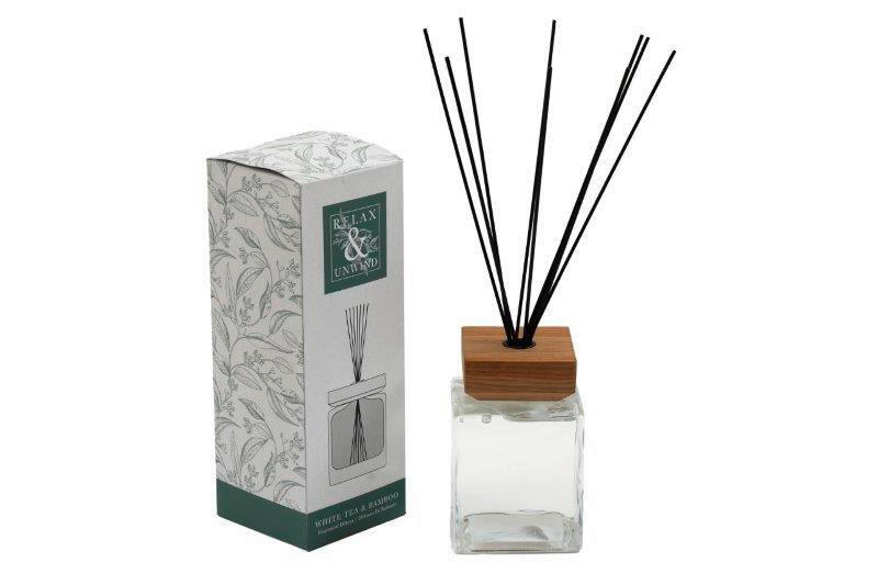 DIFUZOR DE AROME   - Basics, sticlă/materiale naturale (1000ml)