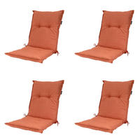 SESSELAUFLAGE in Terracotta  - Terracotta, MODERN, Textil (50/2/105cm) - Gardenson