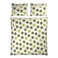 BETTWÄSCHE 3-teilig Satin 200/200 cm  - Grün, Textil (200/200cm) - Esposa