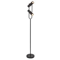LED-GOLVLAMPA Telescope 22/22/150 cm    - svart, Lifestyle, metall (22/22/150cm)