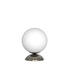 STOLNÍ LAMPA - bílá/barvy niklu, Basics, kov/sklo (15/17cm) STOLNÍ LAMPA - bílá/barvy niklu, Basics, kov/sklo (15/17cm)