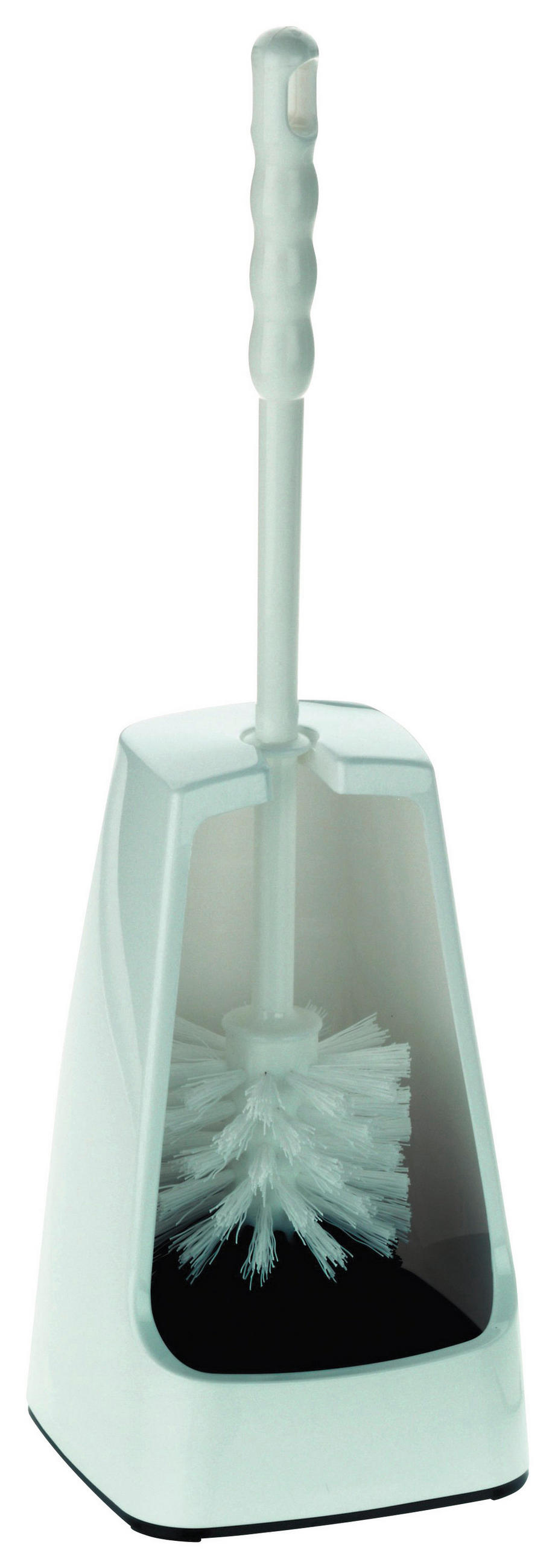 WC-BÜRSTENGARNITUR in Kunststoff  Kunststoff   - Weiß, Basics, Kunststoff (12/38/12cm) - Kela