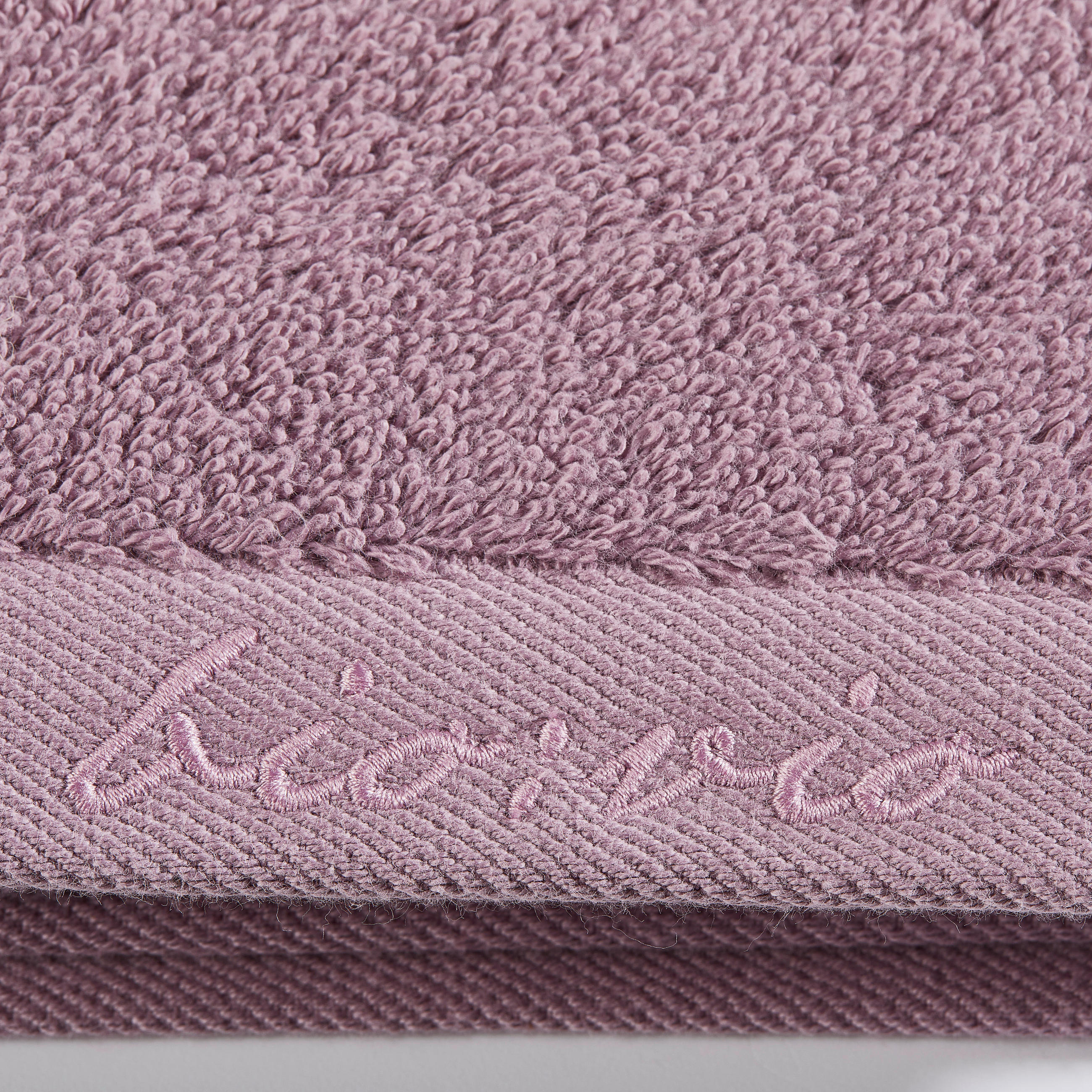HANDTUCH BONITA Mauve - Mauve, Basics, Textil (50/100cm) - Bio:Vio