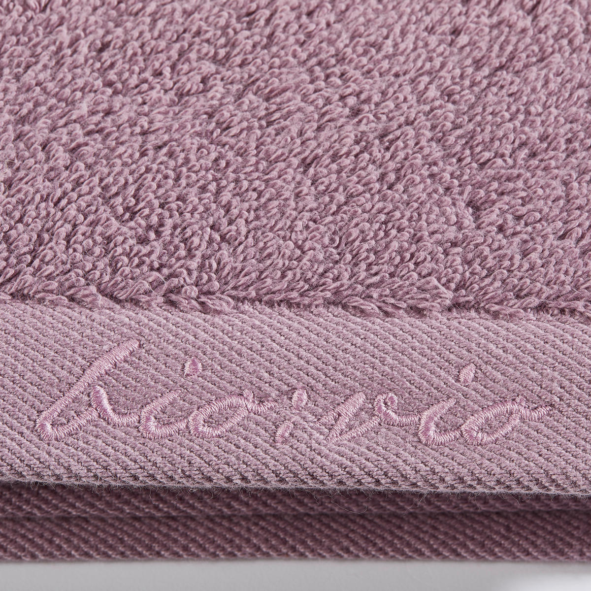 HANDTUCH BONITA Mauve  - Mauve, Basics, Textil (50/100cm) - Bio:Vio