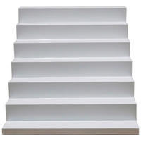 WANDREGAL 33,4/28,6/35,8 cm  - Weiß, Trend, Metall (33,4/28,6/35,8cm) - Ben'n'jen