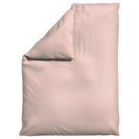 BETTDECKENBEZUG WOVEN SATIN Makosatin 155/220 cm  - Hellrosa, Basics, Textil (155/220cm) - Schlafgut