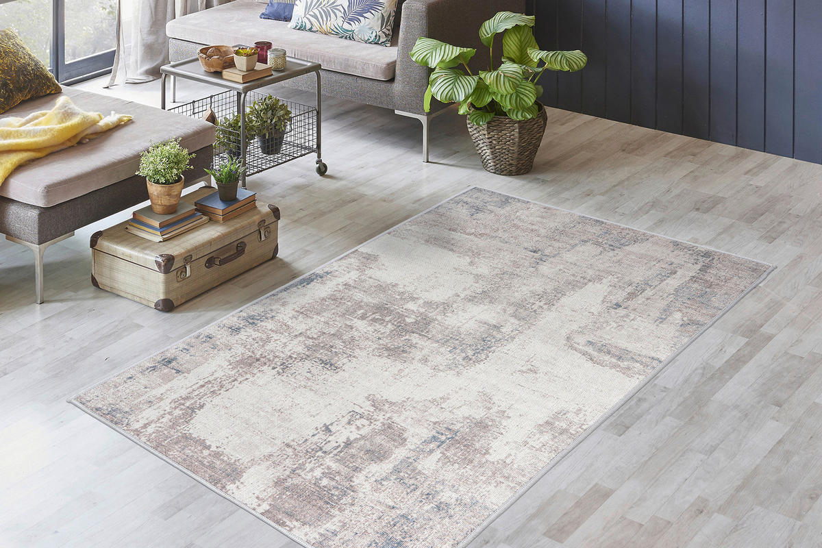 FLACHWEBETEPPICH 80/150 cm MAIKA Beige  - Beige, KONVENTIONELL, Textil (80/150cm)