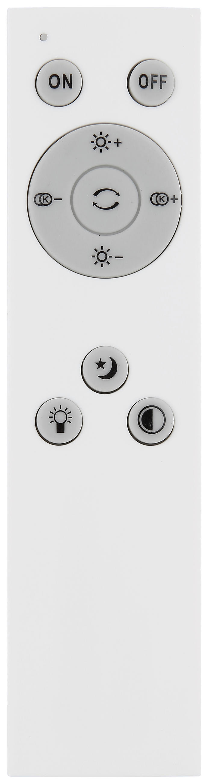 STROPNA LED-SVETILKA   //2700-6500 K/230 V/ - bela/opal, Basics, kovina/umetna masa (40/9,5cm) - Globo