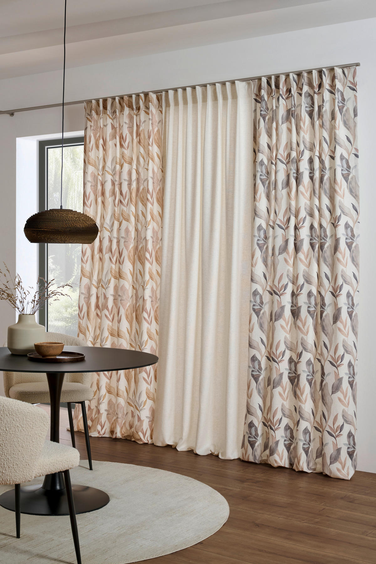 DEKOSTOFF per lfm blickdicht  - Rosa, KONVENTIONELL, Textil (150cm) - Esposa