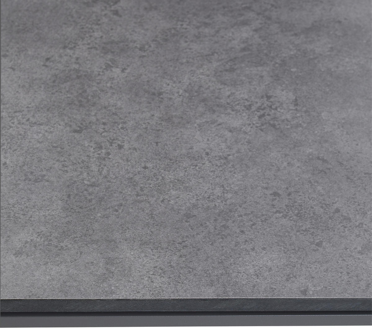 GARTENTISCH 140/90/75 cm Metall, Kunststoff rechteckig  - Dunkelgrau/Anthrazit, Design, Kunststoff/Metall (140/90/75cm) - Amatio