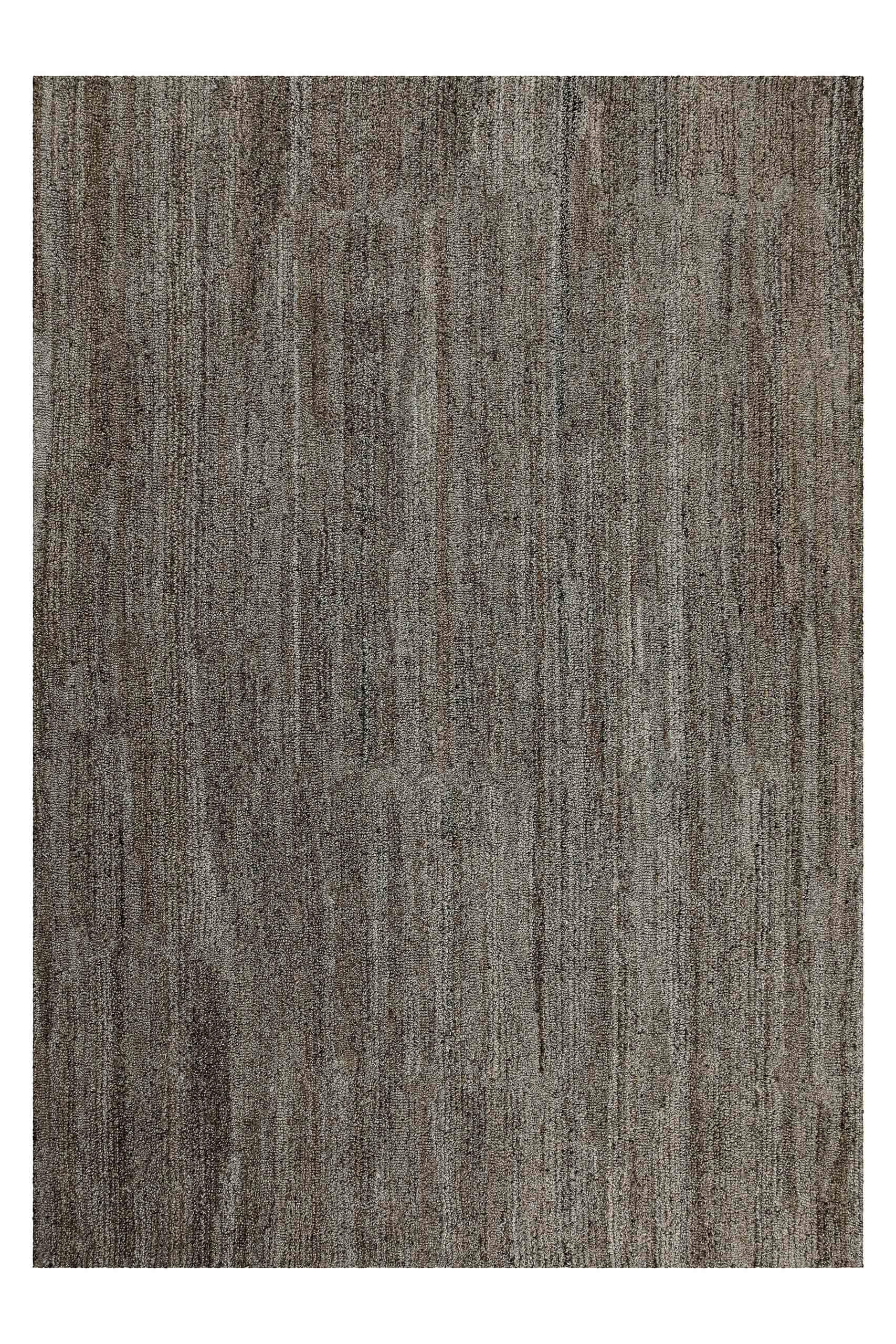 WEBTEPPICH 70/140 cm Hamptons Eighteen Graubraun  - Graubraun, KONVENTIONELL, Textil (70/140cm) - WECON HOME