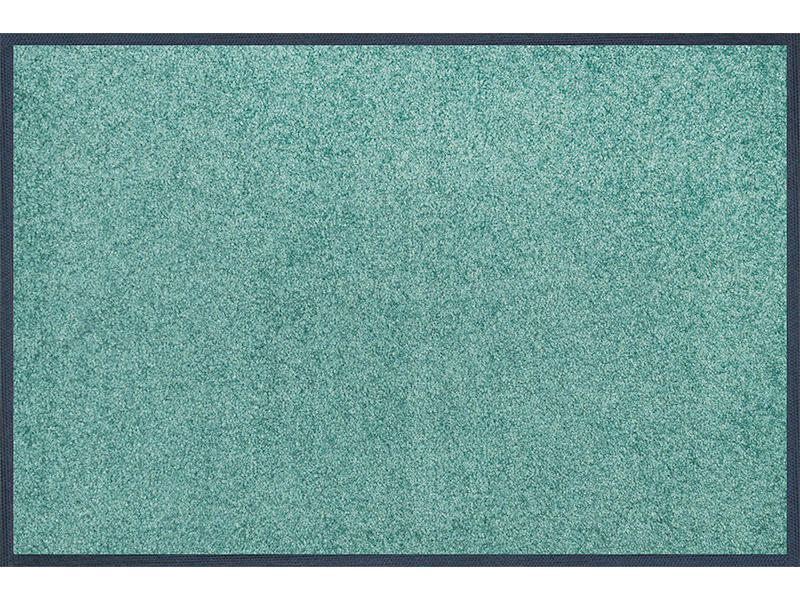FUßMATTE 40/60 cm Salvia Green  - Salbeigrün, KONVENTIONELL, Kunststoff/Textil (40/60cm) - wash+dry