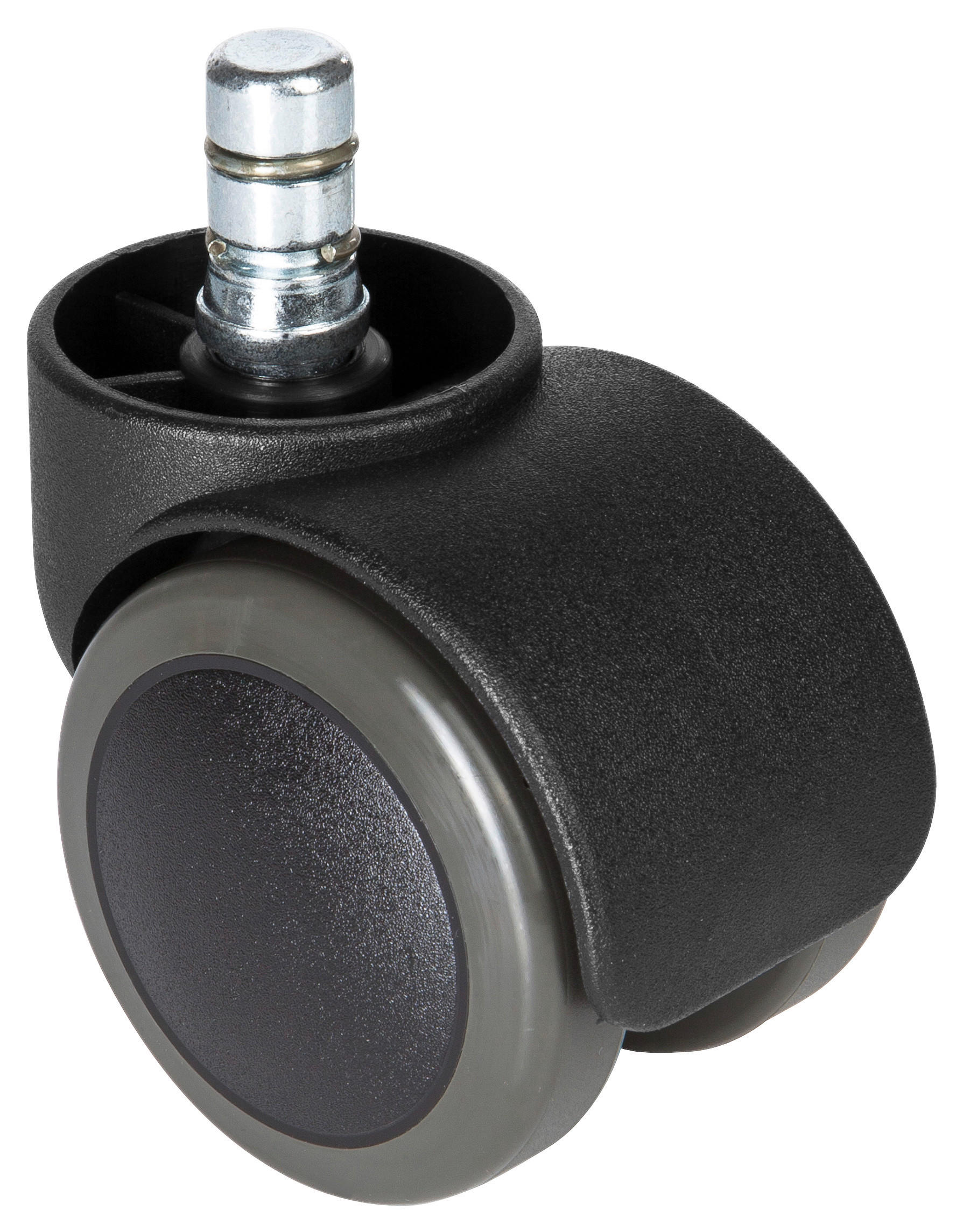 DREHSTUHLROLLE 5-teilig  - Schwarz, Basics, Kunststoff/Metall (5,1/6/5cm) - MID.YOU