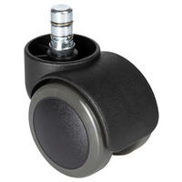 HJUL TILL SNURRSTOL 5 delar  - svart, Basics, metall/plast (5,1/6/5cm) - MID.YOU