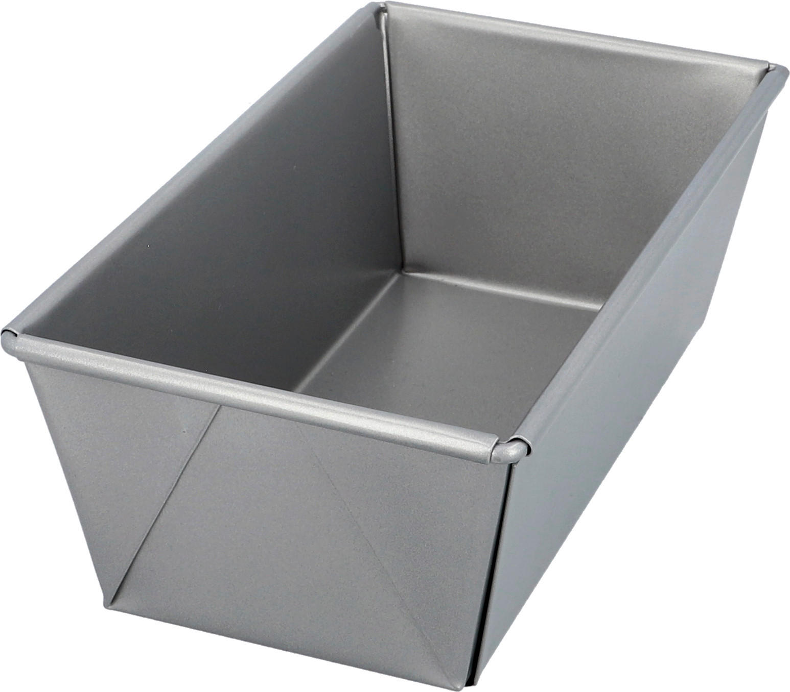 KASTENFORM Baker's Best  - Grau, Basics, Metall (11,4/7,3/21cm) - Birkmann