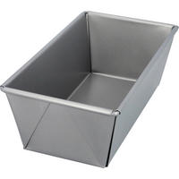 KASTENFORM Baker's Best  - Grau, Basics, Metall (11,4/7,3/21cm) - Birkmann