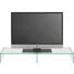 TV-AUFSATZ Glas Klar - Klar, Design, Glas (110/14/35cm) - Boxxx