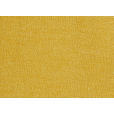 ECKSOFA in Chenille Currygelb  240/308 cm  - Currygelb/Schwarz, Design, Textil/Metall (240/308cm) - Xora