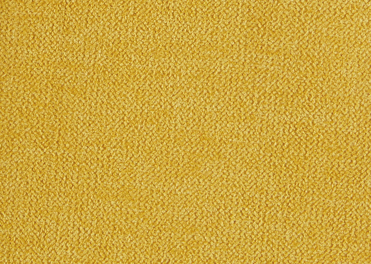 ECKSOFA in Chenille Currygelb  310/240 cm  - Currygelb/Schwarz, Design, Textil/Metall (310/240cm) - Xora