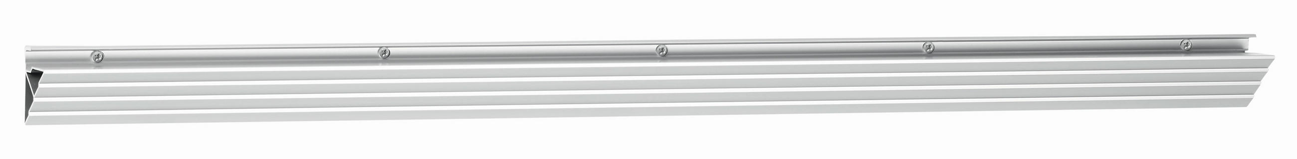 PROFIL DE PERETE - culoare aluminiu, Basics, metal (90cm)