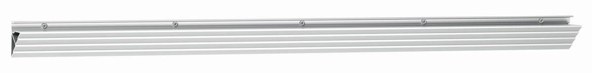 Profil De Perete - culoare aluminiu, Basics, metal (90cm)