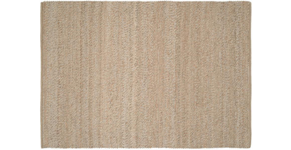 HANDWEBTEPPICH 80/250 cm Helsinki Cappuccino  - Cappuccino, Basics, Textil (80/250cm) - Linea Natura