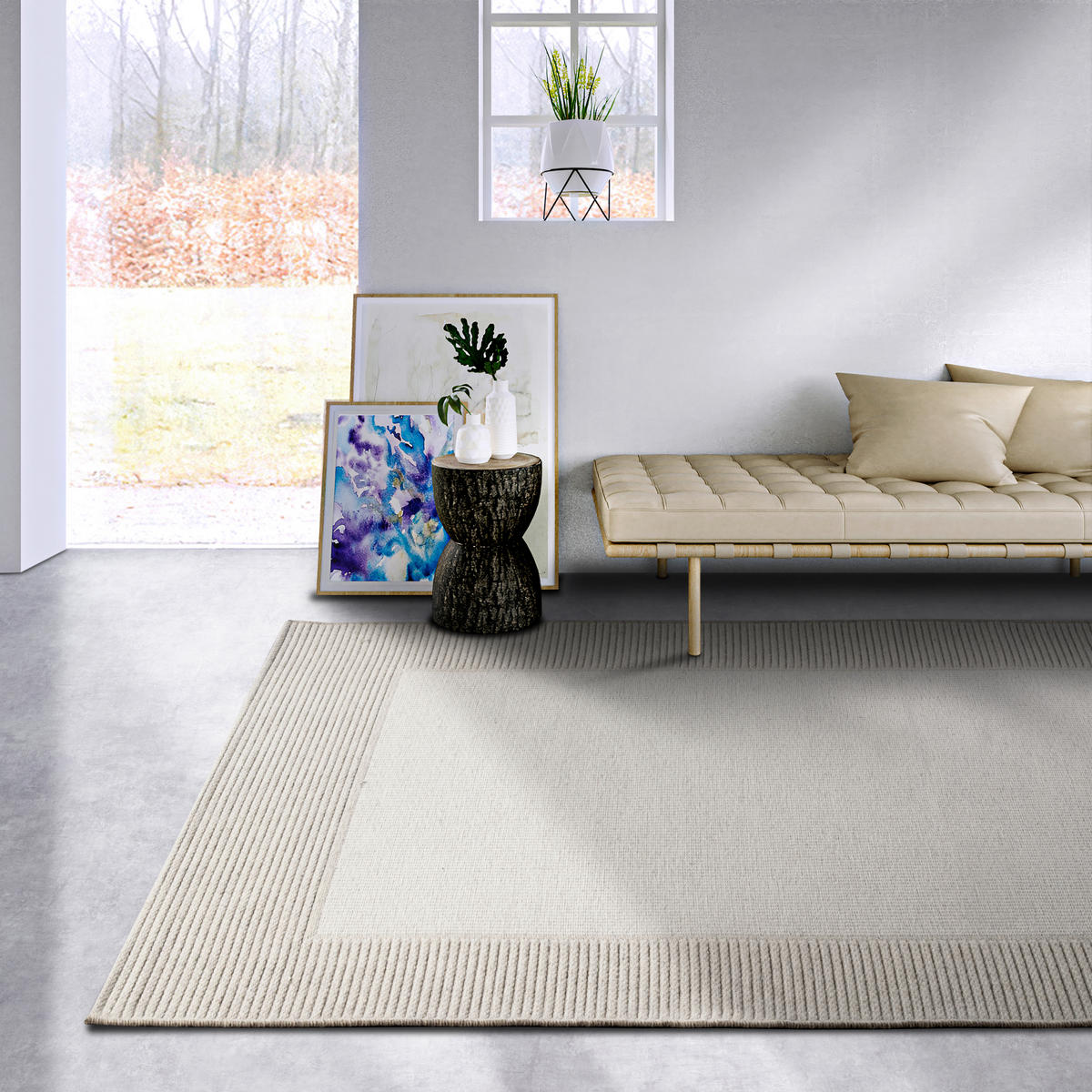 HANDWEBTEPPICH 200/290 cm Kollektion 1843 Creme  - Creme, Basics, Kunststoff/Textil (200/290cm) - Villeroy & Boch