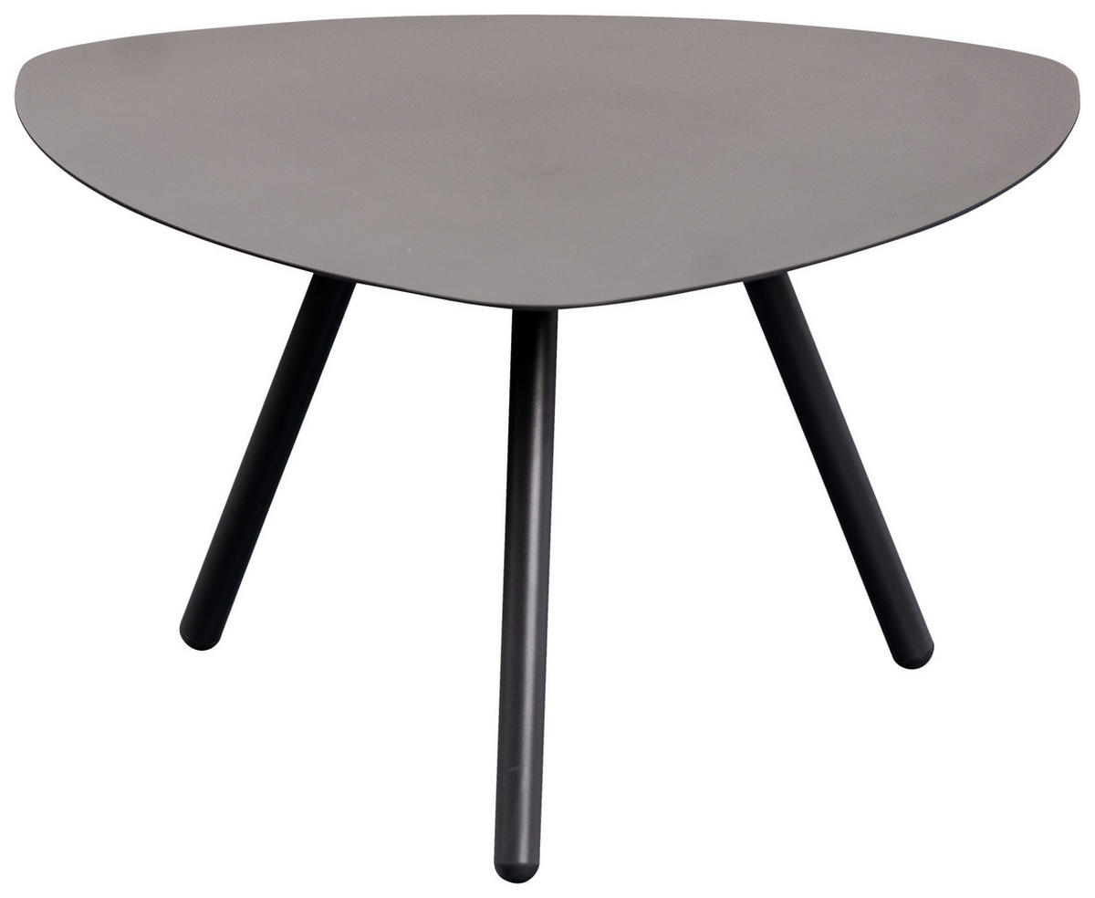 BEISTELLTISCH in Metall 60/60/35 cm  - Anthrazit, Design, Metall (60/60/35cm) - Xora