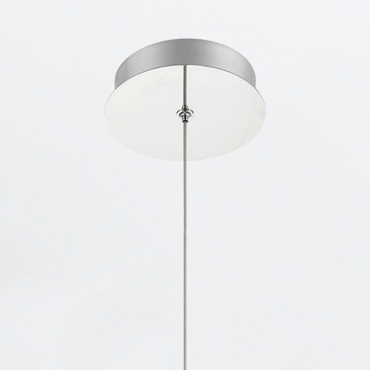 LED-HÄNGELEUCHTE    - Chromfarben, Basics, Glas/Metall (50,5/15/60cm) - Elstead Lighting