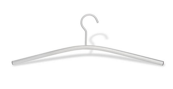 KLEIDERBÜGEL 45 cm Metall - Alufarben, Metall (45cm) - Carryhome
