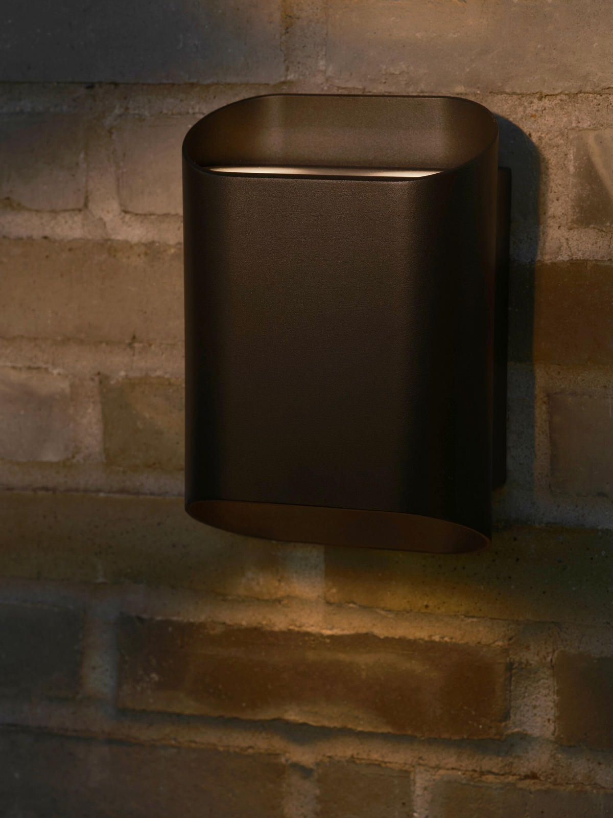 AUßENWANDLEUCHTE 15,5/23/9.5 cm   - Schwarz, Design, Metall (15,5/23/9.5cm) - Nordlux