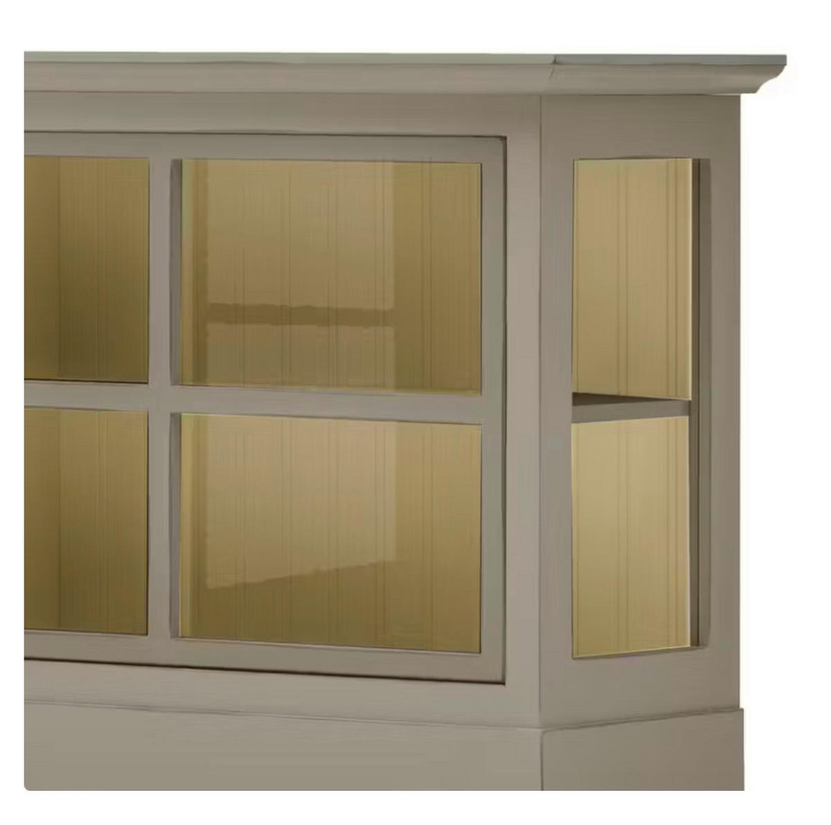 SIDEBOARD UrbanClass  in 190,5/82/49 cm  - Creme/Grau, LIFESTYLE, Glas/Holz (190,5/82/49cm) - Livetastic