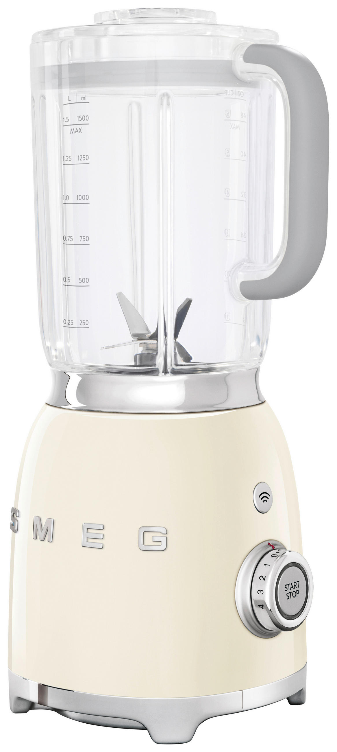 STANDMIXER  - Creme, Basics, Kunststoff/Metall (19.7/39.7/16.3cm) - SMEG