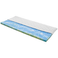 Topper Sigma 120/200 cm Höhe ca. 8 cm  - Weiß, Textil (120/200cm) - Primatex