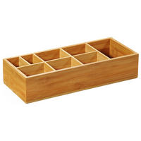 ŠKATLA ZA SHRANJEVANJE - naravne barve, Basics, les (36/15/7,5cm) - Kesper