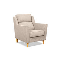 SESSEL in Creme  - Creme, Design, Textil (89/96/88cm) - Livetastic