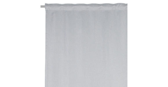 FERTIGVORHANG blickdicht - Silberfarben, KONVENTIONELL, Textil (140/260cm) - Dieter Knoll