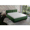 POLSTERBETT Lattenrost 160/200 cm  in Grün  - Beige/Schwarz, LIFESTYLE, Holz/Textil (160/200cm) - Livetastic
