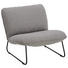 SESSEL in Textil Grau - Schwarz/Grau, Design, Textil/Metall (77/71/83cm) - Lomoco SESSEL in Textil Grau - Schwarz/Grau, Design, Textil/Metall (77/71/83cm) - Lomoco