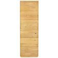 GARDEROBENSCHRANK 60/206/38 cm  - Eichefarben/Schwarz, Natur, Holz/Metall (60/206/38cm) - Linea Natura