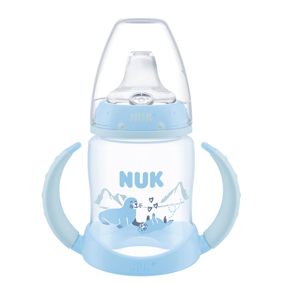 KINDERTRINKFLASCHE NUK First Choice Trinklernflasche_sortiert_150ML  - Magenta/Hellblau, Basics, Kunststoff (150ml) - NUK