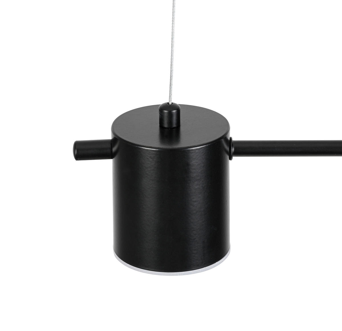 HÄNGELEUCHTE 117,6/9,8/100 cm  - Schwarz, Design, Kunststoff/Metall (117,6/9,8/100cm) - Collet's Monde