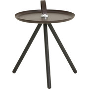 BEISTELLTISCH in Braun, Grau - Braun/Grau, Design, Holz/Metall (40/45cm) - Rolf Benz