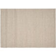 HANDWEBTEPPICH 70/140 cm Havre Naturfarben, Beige  - Beige/Naturfarben, Basics, Textil (70/140cm) - Linea Natura