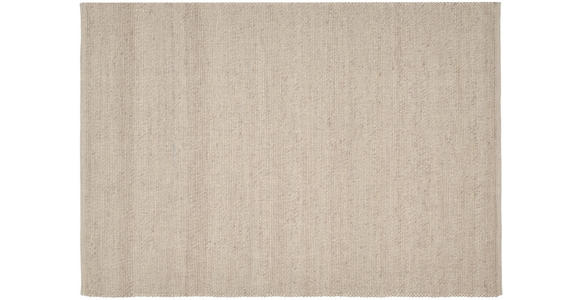 HANDWEBTEPPICH 70/140 cm Havre Naturfarben, Beige  - Beige/Naturfarben, Basics, Textil (70/140cm) - Linea Natura