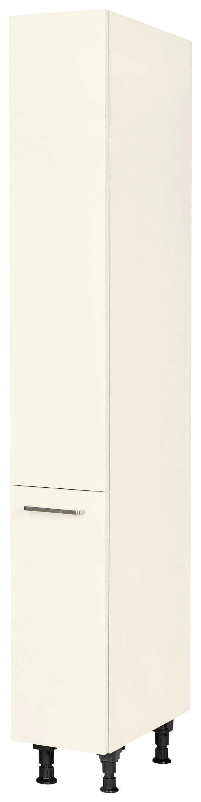 APOTHEKERSCHRANK 30/216,6/58 cm  Magnolie  - Edelstahlfarben/Magnolie, Modern, Holzwerkstoff/Metall (30/216,6/58cm) - Nobilia