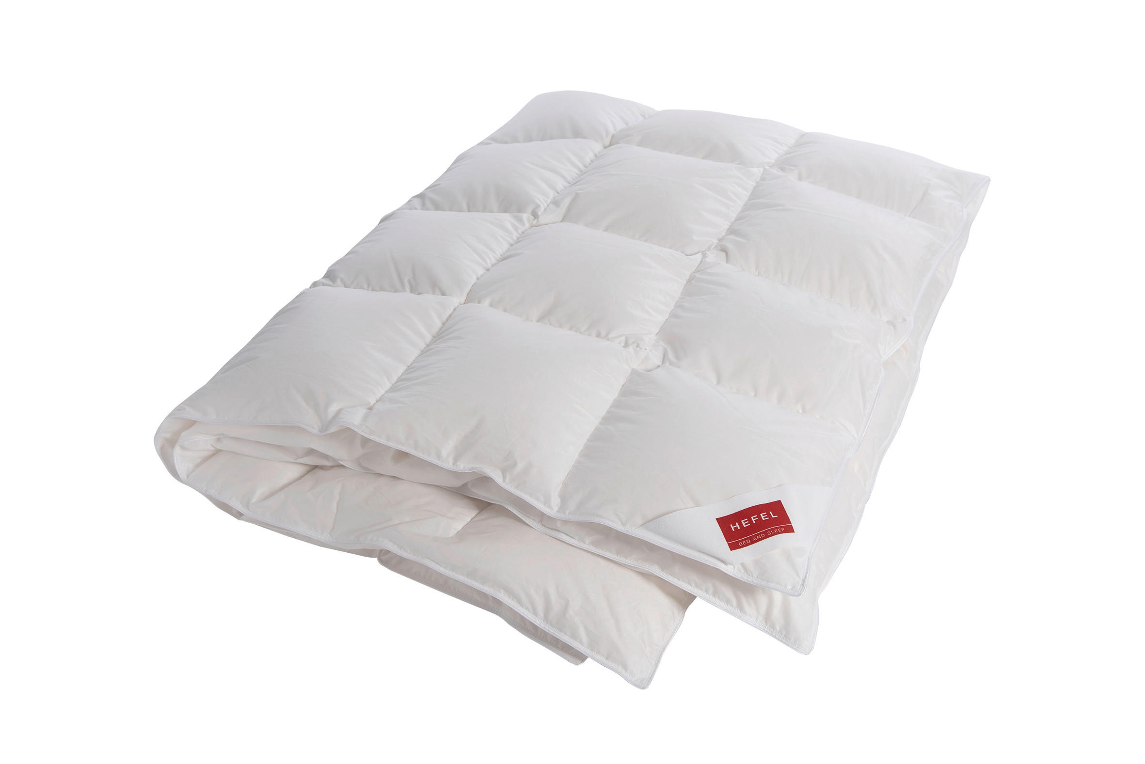 PÉŘOVÁ PŘIKRÝVKA, 140/200 cm, prachové peří - bílá, Basics, textil (140/200cm) - Hefel Textil