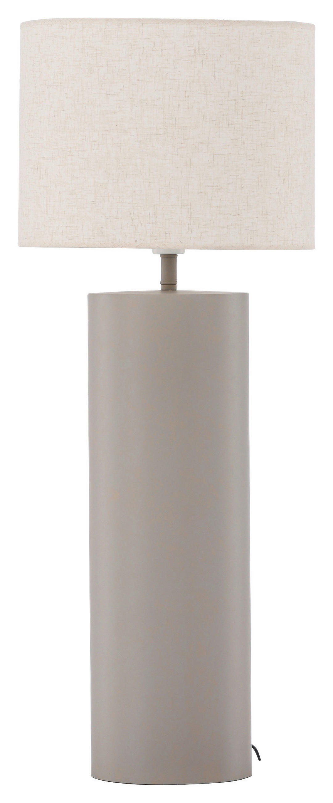 GOLVLAMPA  40/100/40 cm   - grå, Basics, textil (40/100/40cm) - P & B