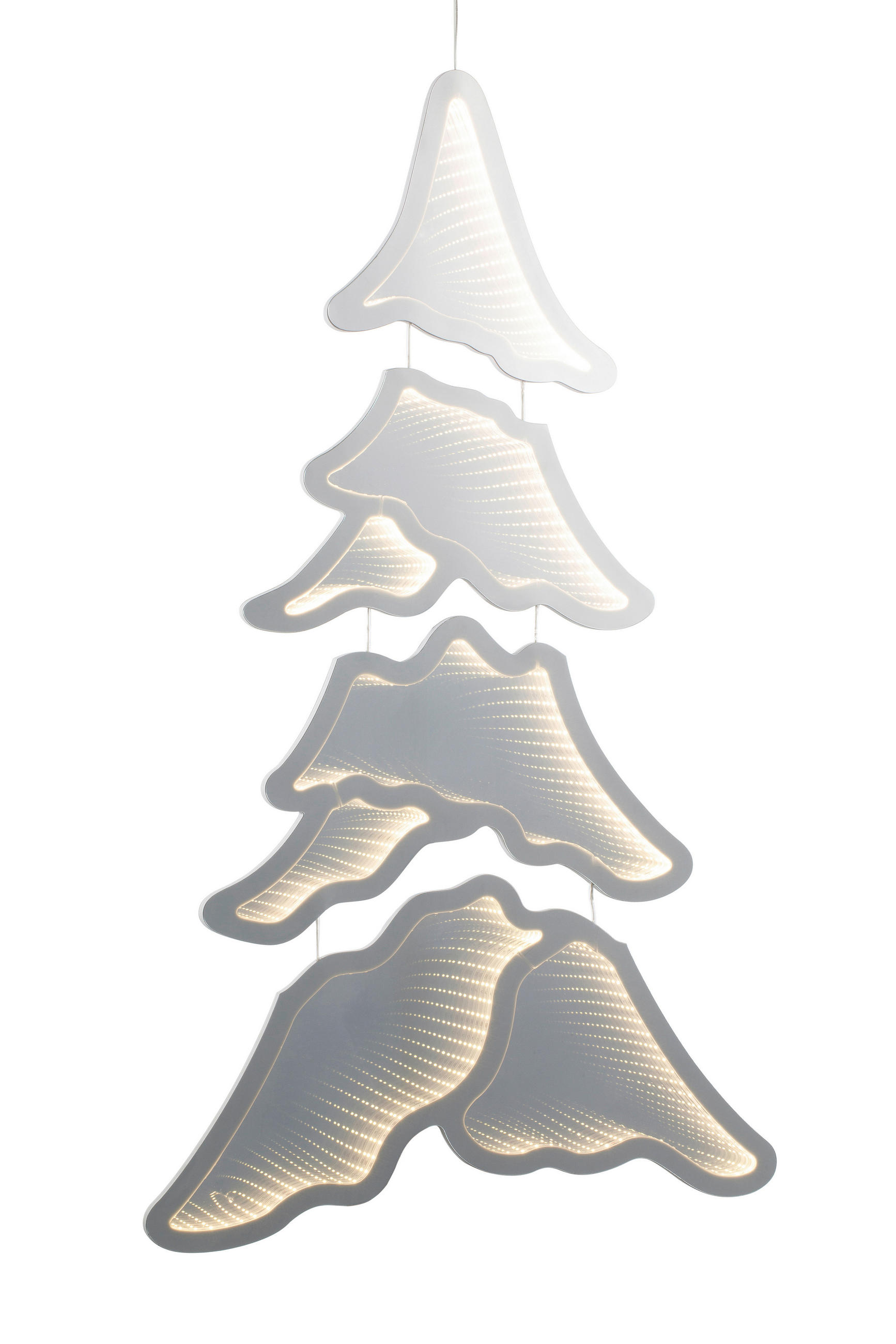 DEKOR FA - áttetsző, Lifestyle, műanyag (71/120/2cm) - X-Mas