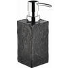 SEIFENSPENDER Slate Rock  - Schieferfarben, Basics, Kunststoff (6,3/16/6,3cm) - Wenko